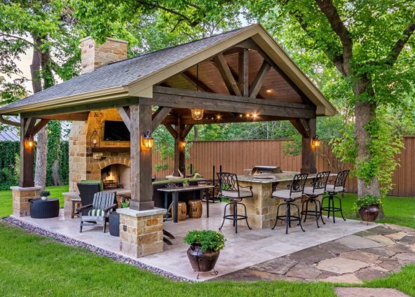 build patio in the backyard redmond